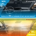 thumbnail image 3 of CLIM ART Windshield Sun Shade for Mazda CX-5 2017-2026, Custom-Fit Foldable Car Sunshade, Vehicle Sun Protector, Front Auto Windshield Cover, Car Accessories - WS4016, 3 of 8