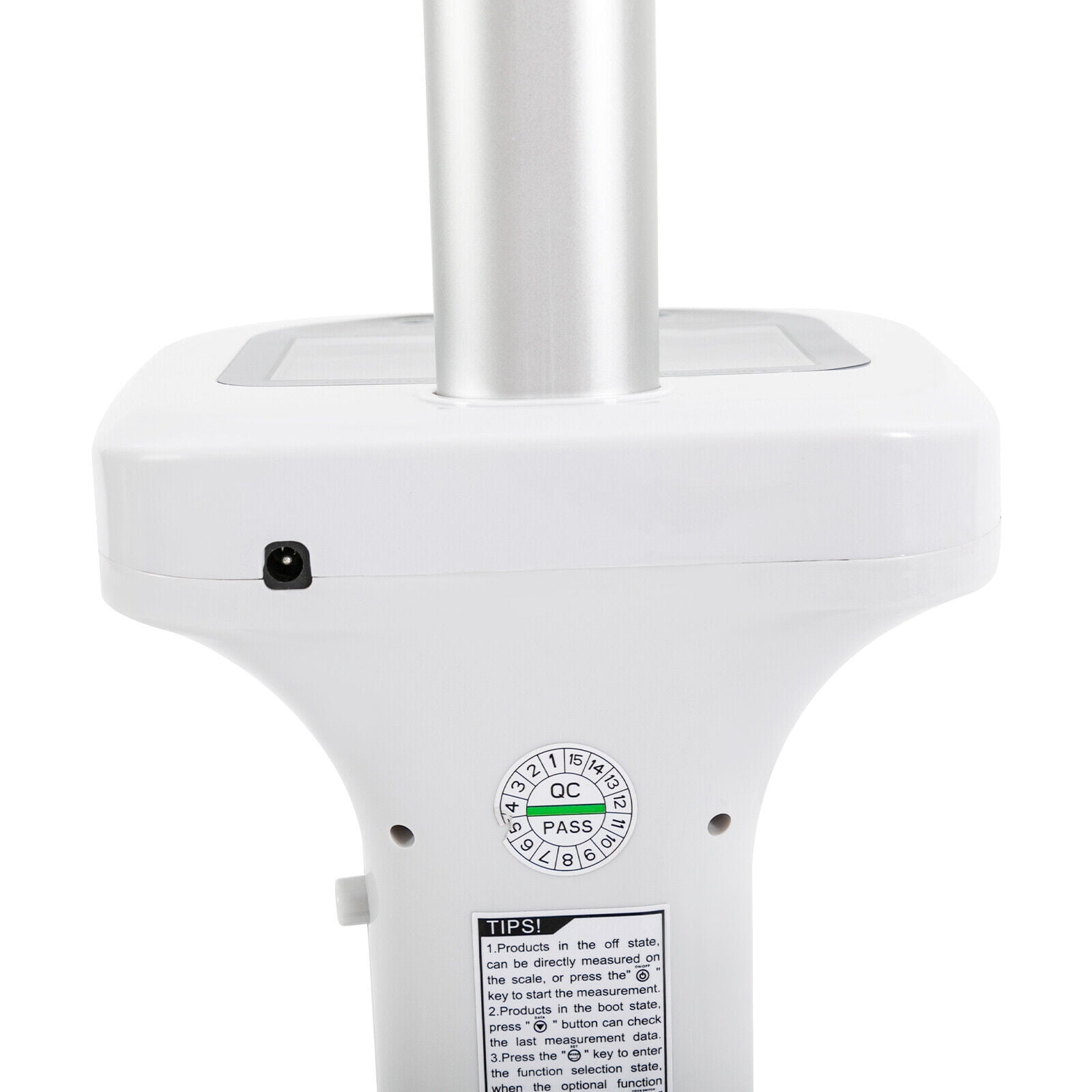 440lb Multifunction Physician Medical Body Weight Scale Capacity Measure Height