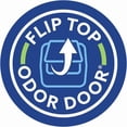 thumbnail image 4 of Pets  Clean Jumbo Covered  Litter Box with Flip Top Odor Door Lid -, 4 of 7