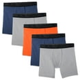 thumbnail image 4 of Men's Breathable Micro Mesh Boxer Briefs, 3+2 Bonus Pack, 4 of 5