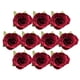 thumbnail image 2 of 2x 10 cabezas de flores artificiales de 5 cm/2 pulgadas, cabezas de rosas de seda para pinzas de pelo de flores de boda Zulema cabezas de flores artificiales, 2 of 8