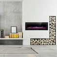 thumbnail image 4 of Auseo Electric Fireplace 50 inch Recessed and Wall Mounted,The Thinnest FireplaceLow Noise , Fit for 2 x 4 and 2 x 6 Stud, Remote Control with Timer,Touch Screen,Adjustable Flame Colors and Speed, 4 of 8