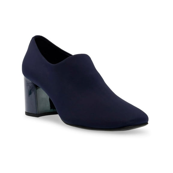 Anne Klein Womens Trenton Patent Trim Slip On Pumps