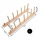 thumbnail image 1 of Estante Para Platos De Madera, Soporte Para Tapa De Olla, Organizador De Armario De Cocina Para Tabla De Cortar De Tazas, Estante De Secado De Cuencos, 1 Ud. Scienceny HA023886-00, 1 of 7