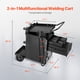 thumbnail image 2 of VEVOR Carro de soldadura con 2 cajones, carro de soldadura resistente y gabinete con cerradura, capacidad de carga de 350 libras, 2 of 9