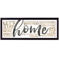 thumbnail image 1 of Trendy Decor 4U MA2320-712 "Home" by Marla Rae, Ready to Hang Framed Print, Black Frame, 1 of 2