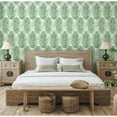 thumbnail image 4 of NextWall  Paradise Palms Peel and Stick Wallpaper 27 in. W x 18 ft. L - Greenery, 4 of 5