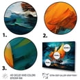thumbnail image 3 of Designart "Fusion Boat Maritime" Transportation Floater Framed Wall Decor, 3 of 7