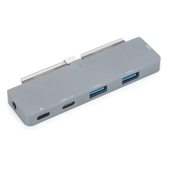 Adaptateur convertisseur 6 en 1 Type-C vers HDMI pour station d'accueil, pour téléphone, ordinateur, hub USB 3.0