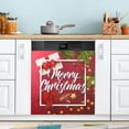 thumbnail image 5 of Coolnut Pretty Christmas Pattern Dishwasher Magnet Cover 23"Wx26"H , Farmhouse Kitchen Dishwasher Cover Magnetic Appliance Covers Door Stickers for Kitchen Home Cabinet Decals, 5 of 6