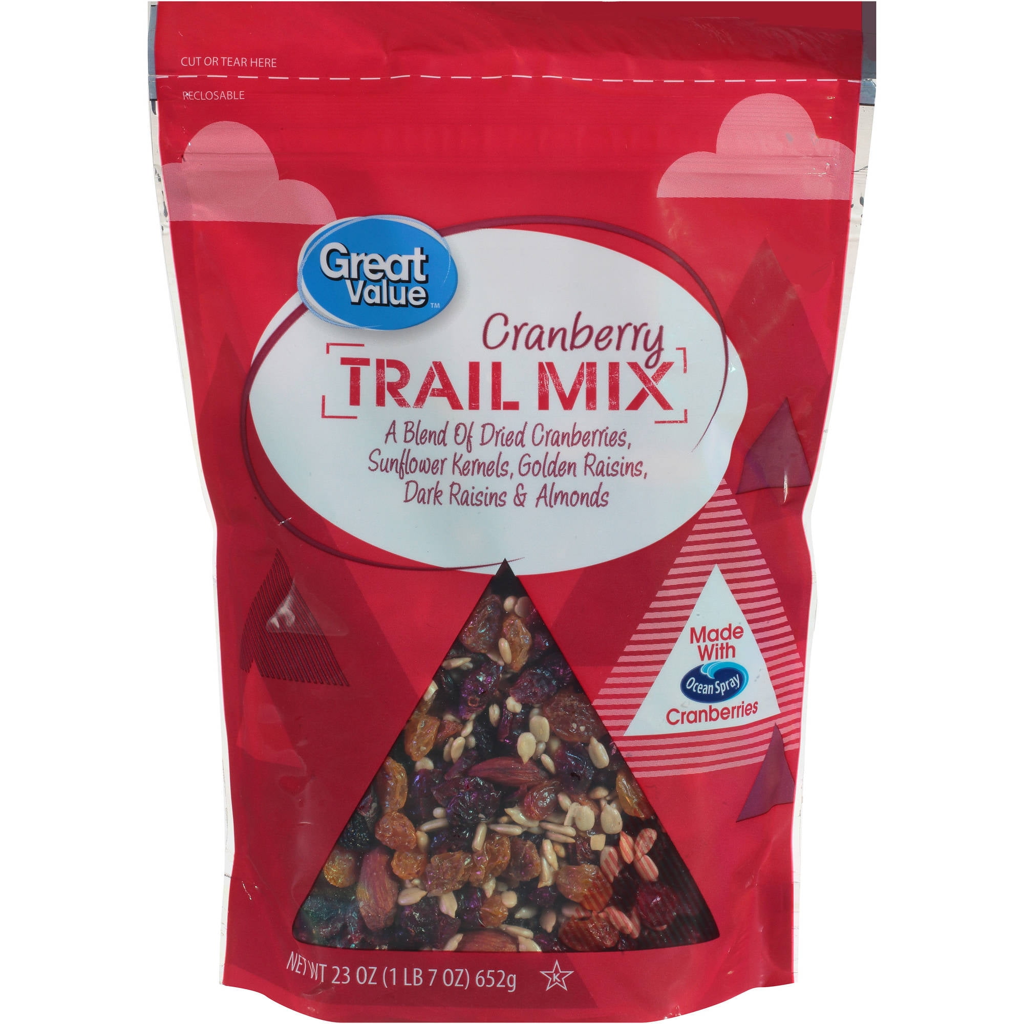 Great Value Cranberry Trail Mix, 23 oz