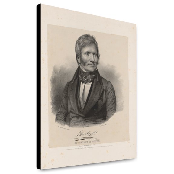 Canvas Print: John Forsyth, Secretary Of State, 1840