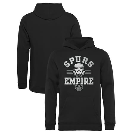 San Antonio Spurs Fanatics Branded Youth Star Wars Empire Pullover Hoodie - Black