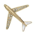 thumbnail image 2 of 6x Broche De Avión Pin De Solapa Simple Portátil Exquisito Para Abrigo De Bufanda De Baile, 2 of 8