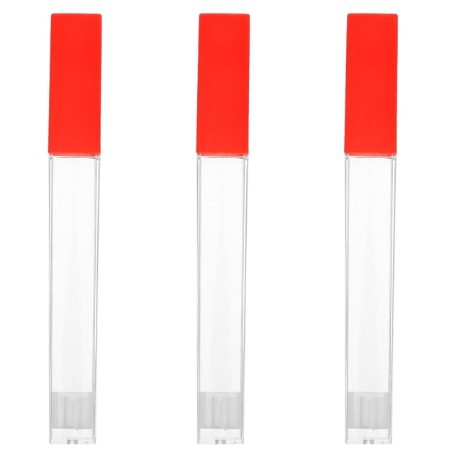 HOMEMAXS 3pcs Transparent Plastic Tubes for Thermometer Protection Clear Storage Mini Barrel Thermometer Storage Tube Portable Holder