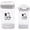 CAT Off white, variant on Cat Food and pet Cat Treats Storage Container-Clear Plastic-airtight Storage Canister Tins cookie pet jars(Two-piece set)