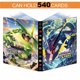 thumbnail image 2 of Large Cards Album 9 Pocket 540 Card Book Map Letters Holder Binder Cartoon Squirtle Charizard VMAX GX Collection Folder Mewtwo, 2 of 5