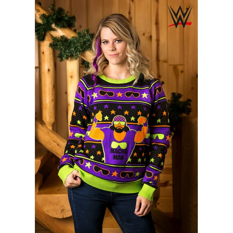 Wwe clearance christmas sweater