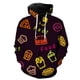 thumbnail image 1 of Sudadera con capucha y cremallera para hombre, de manga larga, estilo informal, para adolescentes, con estampado 3D divertido, estilo hip hop, 1 of 6
