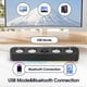 thumbnail image 4 of USB Computer Speaker,Wired USB Bluetooth Computer Sound Bar with RGB Light for PC Laptop Computer Gaming, 4 of 5