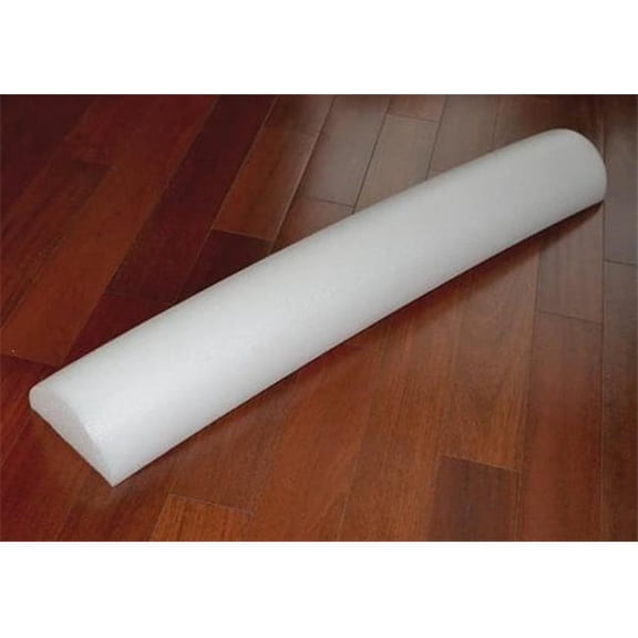 AlexOrthopedic Foam Roller White 6" X 36" half