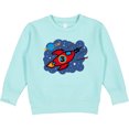 thumbnail image 2 of Inktastic Rocket Ship 3rd Birthday Toddler Sweatshirt, 2 of 4