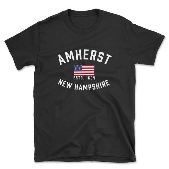 Amherst New Hampshire Patriot Men's Cotton T-Shirt