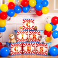 thumbnail image 1 of Decoraciones de fiesta con temática de circo y carnaval de Yexiya, 6 unidades, 1 of 5
