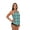 Aqua Chevron, variant on Sea & Sand Beachwear Beachy Tankini Set Bathing Suit, 24