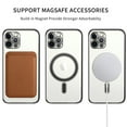 thumbnail image 3 of MagSafe Compatible Electroplated Transparent TPU Case for iPhone 15 Plus - Black, 3 of 5