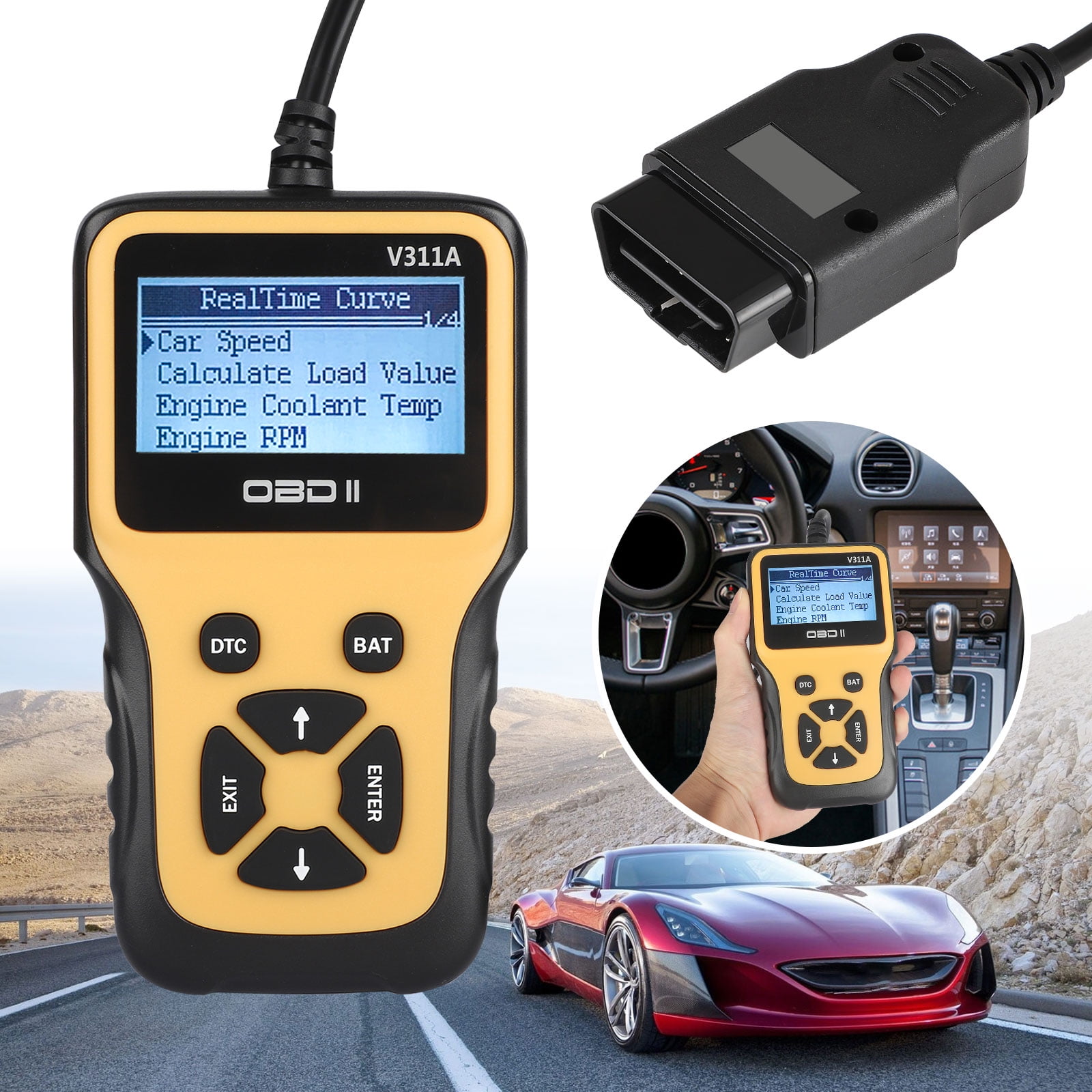 Ad310 obd2 автомобильный сканер инструкция