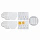 thumbnail image 1 of Molde de Resina para Posavasos, 7 Moldes para Posavasos para Resina Epoxi, Molde de Coctelera de Resina con Forma de de Café con Molde de Grano de Café de LimóN, 1 of 8