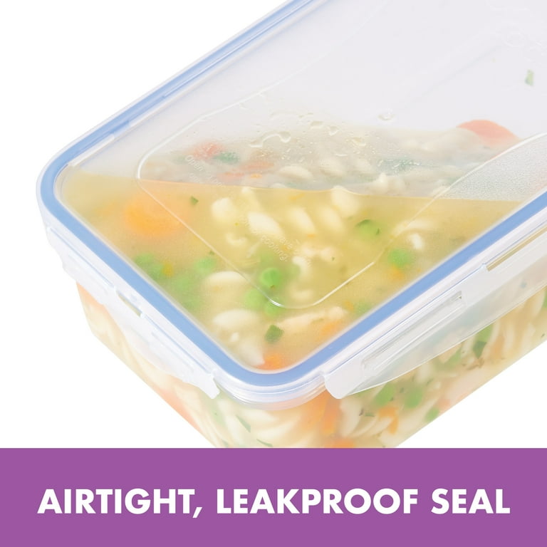 Lock & Lock 18-Piece Food Storage Containers - Airtight BPA-Free Kitchen Set, Color Coded Lids