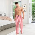 thumbnail image 4 of Top-kevin Men's Pajama Pants Christmas Cotton Pajama Bottoms Winter Soft Lounge PJ Pants, 4 of 7