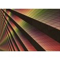 thumbnail image 1 of Ahgly Company Tapis d'Intérieur Lavables en Machine, Rectangles de Transition Brun Clair, 2' x 5', 1 of 7