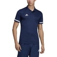 thumbnail image 6 of adidas Male Team 19 Polo Shirt X-Large Team Navy Blue/White, 6 of 6