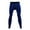 Blue, variant on Ierhent Football Pants With Pads Men's Compression Tights Pants Base Layer Breathable Training Leggings(Blue,XXL)