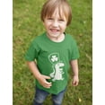 thumbnail image 3 of Boys Proud Irish T Rex Dinosaur Clover Hat Kids St Patricks Day Cute Gift Toddler Kids T Shirt, 3 of 6