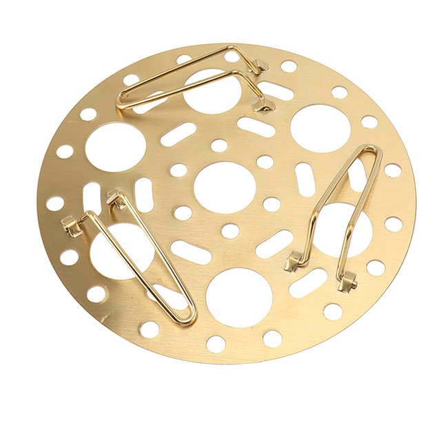 Rejilla para Cocinar Al Acero Inoxidable Plegable Redonda Multifunción Soporte para Utensilios de Cocina de Acero Bandeja para Cocinar Al Albóndigas ANGGREK Otros