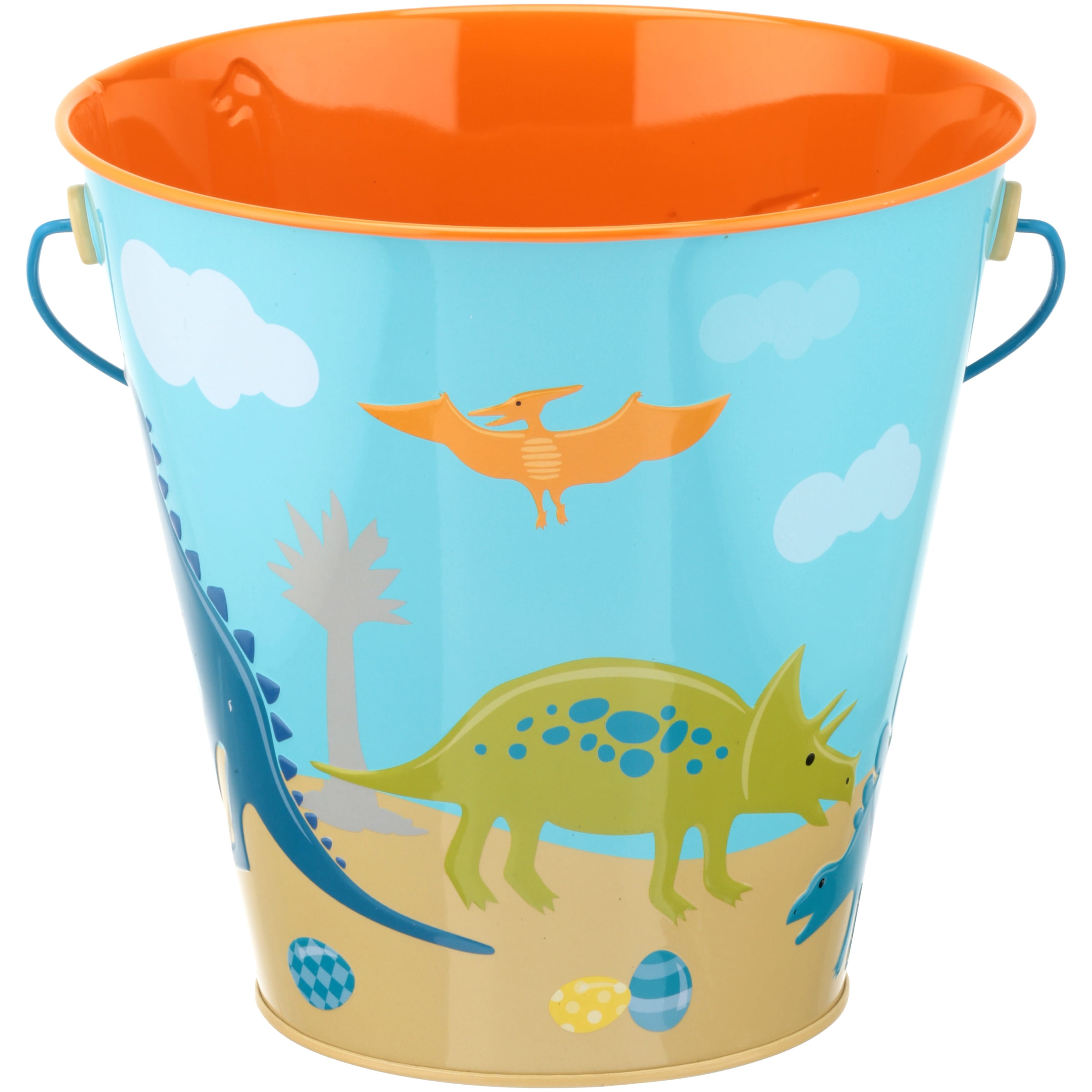 Easter Large Tin Pail Dino
