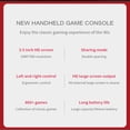 thumbnail image 1 of Consola de juegos portátil integrada en 800 juegos clásicos, consola de videojuegos Retro con pantalla grande de 3,5 pulgadas, 1 of 9