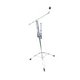 thumbnail image 3 of Soporte para platillos, soporte para instrumentos, plegable, antideslizante, Hardware ajustable, inclinador de platillos, trípode de doble refuerzo, 3 of 8