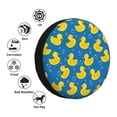 thumbnail image 4 of Goofa Rubber Duck Pattern Universal Tire Cover for Jeep, SUV, Truck, and Trailer – Waterproof, UV-Resistant,Easy to Install, Fits 14"-17" Tires-15 inch, 4 of 6
