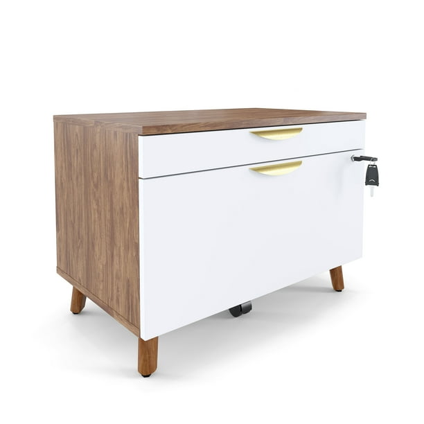 Union Scale Midmod 2 Drawer Lateral File Cabinet Locking Un56967 Com Union Scale Midmod 2 Drawer Lateral, 2 Drawer Lateral File Cabinet