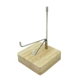 thumbnail image 1 of TISHITA Sphere Globe Stand Rocks Display Easel Metal Arm Collectibles Wood Display Stand Medium, 1 of 8