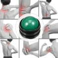 thumbnail image 3 of Unique Bargains Manual Massage Roller Ball Body Massage Tool Stress Ease Polypropylene Artificial Resin Black Green, 3 of 7