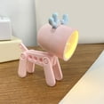thumbnail image 4 of Mini LED Desk Lamp Cute Small Phone Holder,Cute Night Light for Kids,LED Night Light Dog Shape Phone Stand,Portable Reading Table Night Lamp for Kids Students Christmas New Years Birthday Gifts, 4 of 8