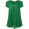 thumbnail image 1 of HSHDLDF Camisole Ample en Dentelle Grande Taille pour Femmes, 1 of 4