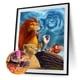 thumbnail image 2 of Cuadros Decorativos 5D diamante pintura DIY dibujos animados León completo cuadrado taladro imagen (ZQF8147) Likrtyny embutido en tela, 2 of 9