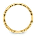 thumbnail image 2 of 14k Yellow Gold 6mm Lightweight Comfort Fit Brushed Satin Fancy Wedding Band Size 13 YB118L, 2 of 5